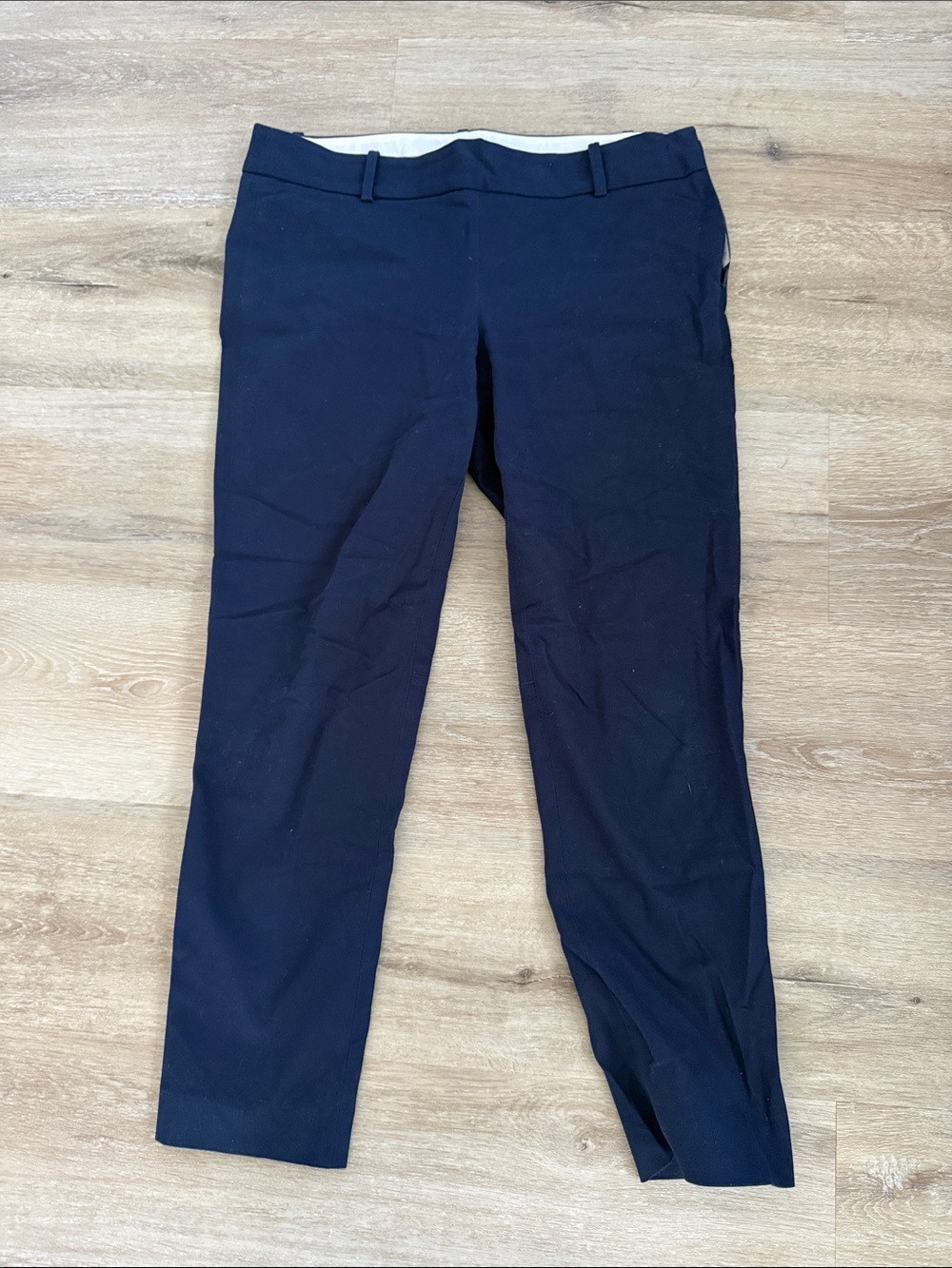J. Crew Navy Ankle-Length Women's Pants